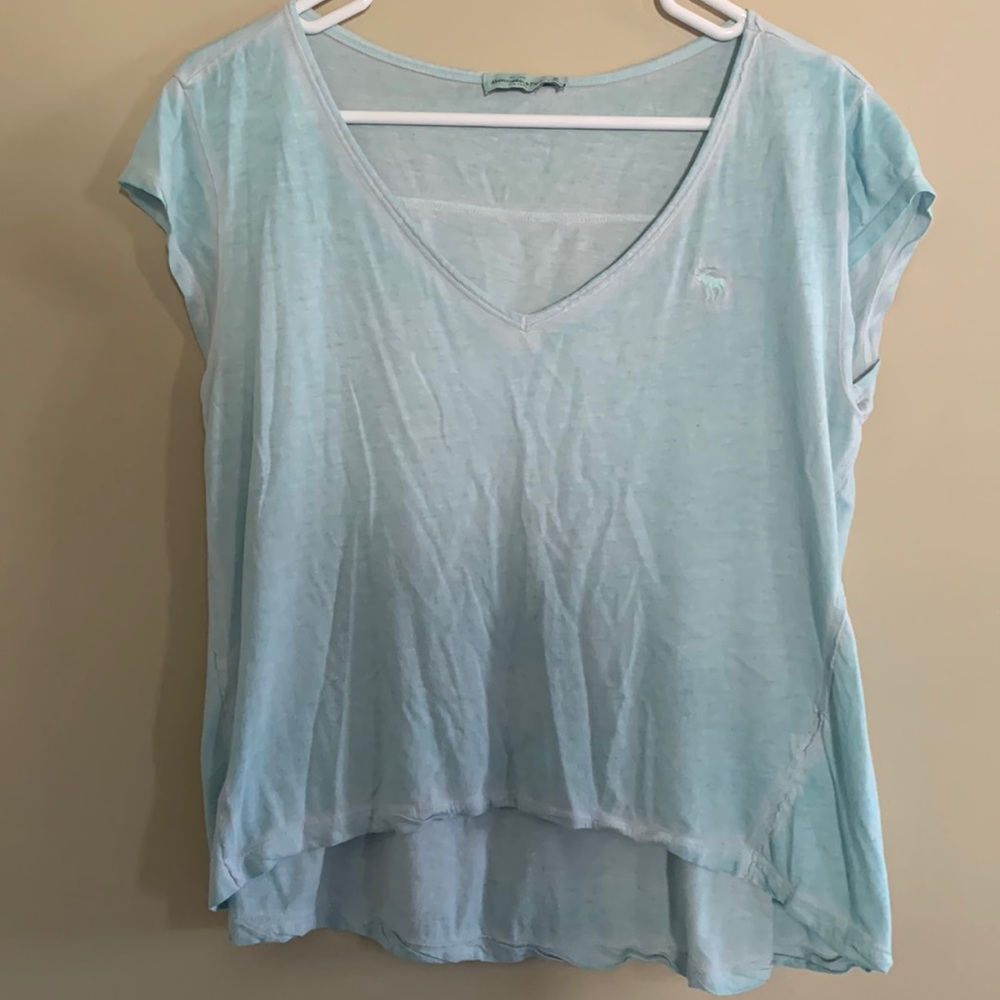Abercrombie & Finch light blue top